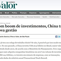 Com boom de investimentos, China traz nova gesto